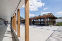 Entrée collège Montaigne Lormont