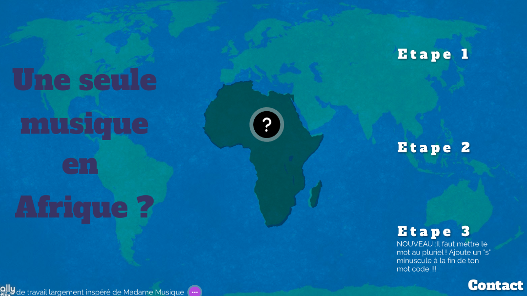 En 5° : Voyage en Afrique et en musique !
