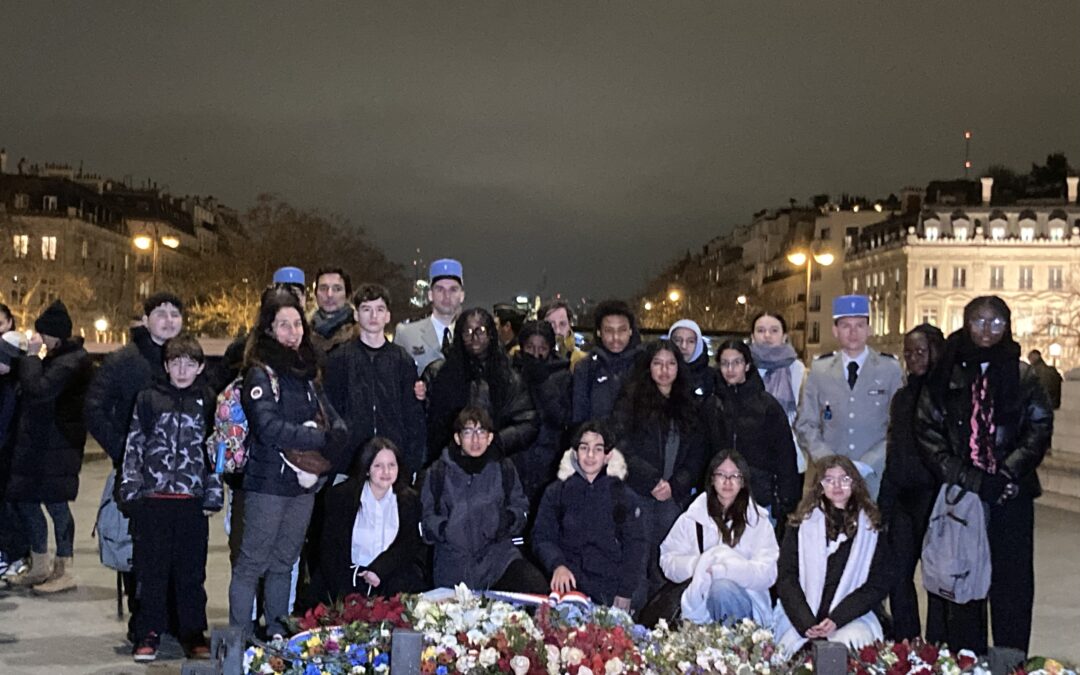 Les 3A ravivent la flamme du soldat inconnu