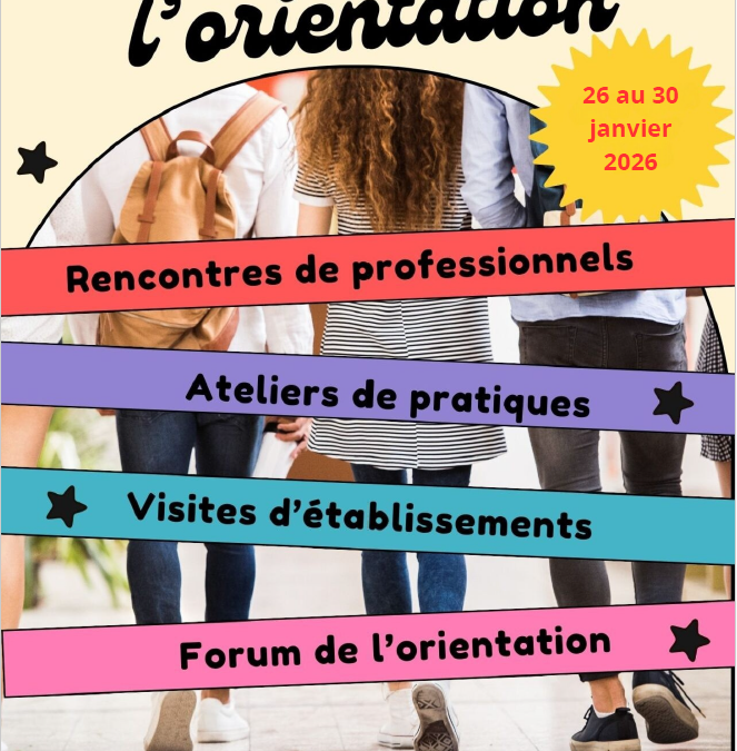 Semaine de l&rsquo;Orientation 2026