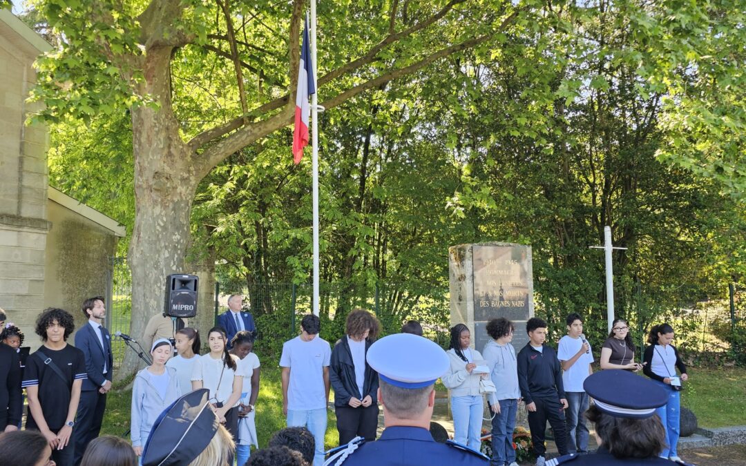 Commémoration du 8 mai 2026 à Lormont avec les 3A CDSG